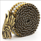 Chinese Dragon Head Martial Arts Weapon Metal Self Defense Belt Chain