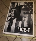 Gangsta Rap Artist Actor Ice T Vintage Promo Poster 25   x35    Unused Law And Order