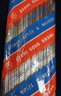 Vtg Nos Nip 100 Asahi Godo 12 Gauge Bmx Bicycle Bike Spokes 7 5 8    Nipples