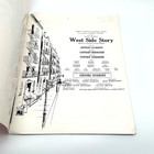 West Side Story Original Broadway Program Leonard Bernstein Sondheim Musical
