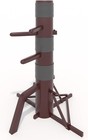 Wing Chun Wooden Dummy Adjustable Height Freestanding Mook Yan Jong Trainer