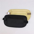 Cloth Travel Pouch Hidden Wallet Passport Money Waist Belt Bag Slim Secret Secur