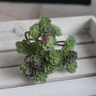 1pc Artificial Succulents Miniature Landscape Fake Green Plant Home Garden Decor