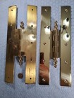 12 Inch  Brass H Hinges Baldwin Nos