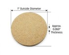 100pc 1  Fireworks Paper Disc Plugs Caps For Tubes And Crafts Pyro