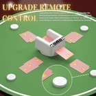 Automatic Card Dealer 4 Dealer Buttons Touch To Pause  360   Rotating Card Dealer