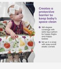 New Boppy Compact Antibacterial Shopping Cart Cover - Paint Box