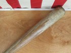Vintage 1910s Antique Handcrafted Wood Baseball Bat Huge Grip Knob 35  Display