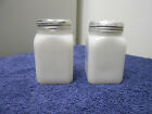 Rare Vintage Milk Glass Dutch Boy   Girl  Salt And Pepper Shakers Made In Usa
