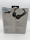 New Headset Logitech H390 Over-head Comfort Usb Noise-canceling Microphone