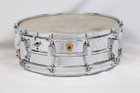 Vintage Ludwig Snare Drum Chrome On Brass Cob Pre-serial Number