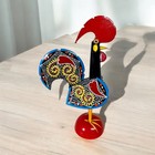 Vintage Portugal Hand Painted Traditional Wooden Ruster 22cm Tall