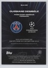 2025 Chrome Uefa Club Competitions Black Lazer Ousmane Dembele Demb  l   Auto 0wc9