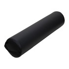 26  Round Massage Table Bolster Pillow - 6  Thick  Black  Ideal For Comfort   Su