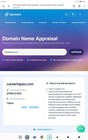     careertapes com Domain Name Estimated Value Is  1294 00- 5980 00 Godaddy  Atom