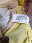 14  Katie Peach Girl Hand Silly Puppets Flower Shirt Blonde Hair Jeans Blue Eyes
