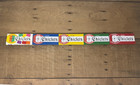Vintage 1960s Candy Store Display Rack Sign Chiclets Gum Advertising Metal Shelf