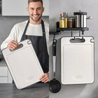 Titanium Cutting Board  Double Sided Chopping Board For Kitchen  Non Toxic No   