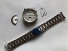 40mm Stainless Steel Watch Case With Band For Longines Collection Series Eta7751