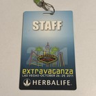 Rare Staff Backstage Pass Extravaganza Las Vegas Show October 2011   Lanyard