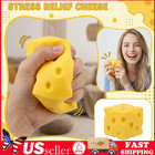 Giant Cheese Squishy Slow Rising Squeeze Stress Ball Fidget Sensory Toy Kids