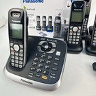 Panasonic Kx-tg7644m Link2cell Cordless Phone With Answering System - 5 Handsets