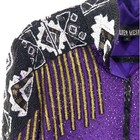 Silver Mesa Beaded Western Horse Equestrian Show Jacket Purple Medium Pre-loved