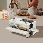 Automatic Continuous Band Sealer 600w Horizontal Bag Sealing Machine Led 110v