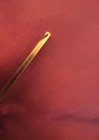 Vintage Solid Brass Clock Pendulum 4  Long With Heavy Bob -exc Cond