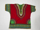 Mens African Dashiki Cotton Shirt Size Large Traditional Retro Cultural