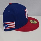 New Era 59fifty Puerto Rico World Baseball Classic Fitted Cap 7 5 8 Blue red