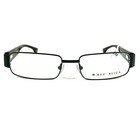 Republica Cairo Bk Eyeglasses Frames Black Brown Rectangular Full Rim 54-17-140