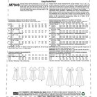 Mccall s Sewing Pattern M7949   R10234 Dress Misses Size 14-22 Uncut
