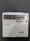 Sony Walkman Minidisc Md Player Mz-n1 Silver Rare Working W  Dock
