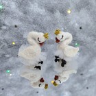 Micro Little Swan 3cm  Ballet Swan Lake  Bird  Dollhouse Miniature  Microtoysby