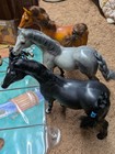 Grand Champions 1995 Barn Playset Carry Case  Horses  Saddles   Tack Collection