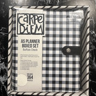 Carpe Diem Buffalo Plaid Boxed Planner Set Undated Hello Today New