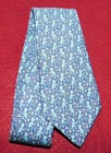 Boy s Vineyard Vines Made In U s a  Blue light Blue white Monkey Motif Tie 