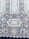 Antique French Linen Tablecloth Vintage Linen Lace  Needle Lace It168