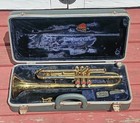 1969 Conn Director Trumpet Shooting Star W  Case  parts   Untested 