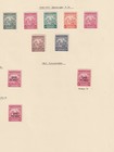 Barbados  1937- 1947  Sg 245- 264  Stamps  Mlh  Compete Sets   Varieties