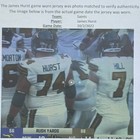       james Hurst Game Worn    10 02 2022 Photo Matched    saints Nfl Jersey    psa Cert    