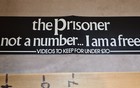 The Prisoner  1967  Cult Sci-fi - Original Uk Video Poster   Banner 1980s