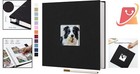 Customizable 11 x10 6  Linen Scrapbook Album - Perfect For Weddings   Birthdays