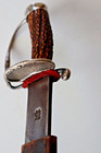American French Indian War Revolutionary War Silver Hilt Short Sword Ca 1710-20