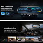 Wolfbox 10  Smart Car Dvr Camera Rear View Backup Mirror Dash Cam Gps Navigation