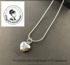 Sterling Silver Heart-shaped Pendant Necklace 18   Gift Free Shipping Us Seller