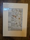 Ipswich To Cromer Via Norwich - Mounted Antique Road Map  Owen   Bowen  1720 