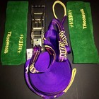 Gibbon Slackline-extra Long 98    Party Purple Surferline  Tree Guards  Xl Ratchet