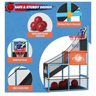 Arcade Basketball Game Set Boy Toys  Indoor Basketball Hoop With 4 Balls 